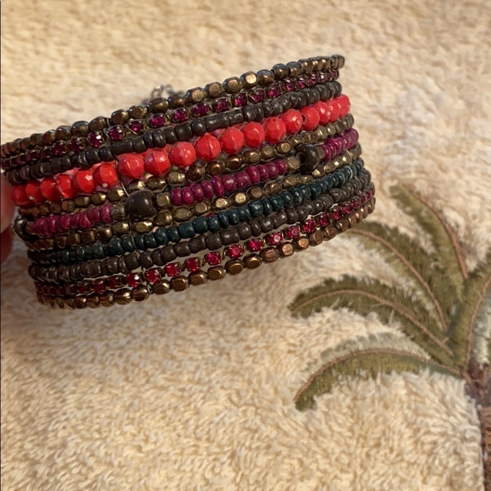 Beaded colorful bracelet